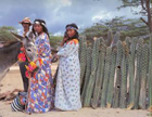 Indigenas Wayuu en la Peninsula de La Guajira en Colombia
