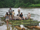 Balsa rafting